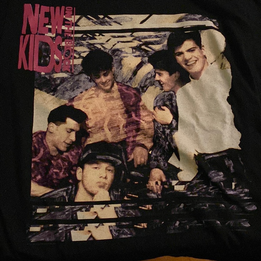 Vintage New Kids tee shirt.